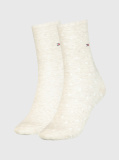 White Tommy Hilfiger Dot Women's Socks (2 pack)  Women