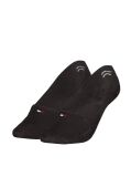 Black 2-Pack Footie Socks  Women