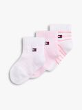 Pink 3-Pack Breton Stripe Socks Gift Box  Newborn