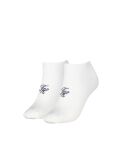 White 2-Pack Trainer Socks  Women