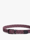 Multi Denton Rectangular Buckle Braided Elastic Belt  Men