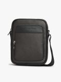 Black Hilfiger Flag Crossbody Reporter Bag  Men