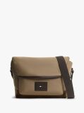 Καφέ Τσάντα Heritage Χιαστί Satchel Με Λογότυπο  Άνδρες