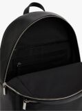 Black TH Business Premium Leather Dome Backpack  Men