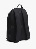 Black Logo Double Zip Dome Backpack  Men