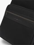 Black Logo Double Zip Dome Backpack  Men