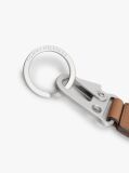 Brown Beach Leather Keyring  Men