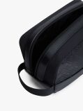 Black Logo Flag Jacquard Washbag  Men