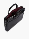 Black TH Business Leather Laptop Bag  Men
