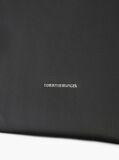 Black TH Business Leather Logo Tote Bag  Men