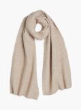 Beige Flag Beanie And Scarf Gift Set  Women