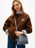 Grey Heritage TH Monogram Plaque Satchel  Women