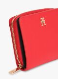 Red Hilfiger Icon Zip-Around Flap Wallet  Women