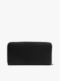 Black Hilfiger Icon Zip-Around Wallet  Women