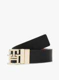 Multi TH Monogram Δερμάτινη Ζώνη  Γυναίκες