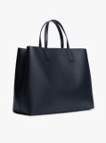 Blue Hilfiger Icon Pebble Grain Satchel  Women