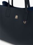 Blue Hilfiger Icon Pebble Grain Satchel  Women