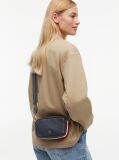 Blue Logo Tape Crossbody Camera Bag  Women