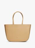 Μπεζ Hilfiger Icon Τσάντα Tote Με Λογότυπο  Γυναίκες