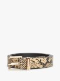 Multi Δερμάτινη Ζώνη Με Animal Print  Γυναίκες