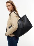 Black Hilfiger Icon Coin Purse Tote Bag  Women