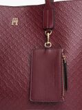 Red Hilfiger Icon Coin Purse Tote Bag  Women
