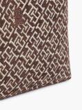 Μπεζ TH Monogram Τσάντα Ώμου Jacquard  Γυναίκες