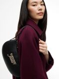 Black Essential Contrast Logo Shoulder Bag  Women