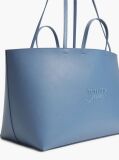 Blue Essential Contrast Logo Tote Bag  Women
