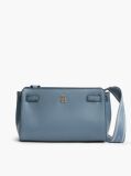 Blue Webbing Strap TH Monogram Crossbody Bag  Women