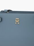 Blue Webbing Strap TH Monogram Crossbody Bag  Women