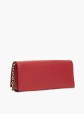 Red Heritage TH Monogram Chain Clutch  Women