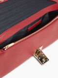 Red Heritage TH Monogram Chain Clutch  Women