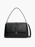 Black TH Monogram Crossbody Satchel  Women