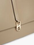 Beige TH Monogram Crossbody Satchel  Women