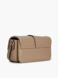 Beige TH Monogram Flap Closure Crossbody Bag  Women