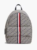 Blue Essential TH Monogram Jacquard Dome Backpack  Women