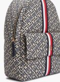 Blue Essential TH Monogram Jacquard Dome Backpack  Women