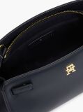 Blue Global Stripe Webbing Strap Crossbody Bag  Women