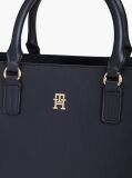 Blue TH Monogram Crossbody Satchel  Women