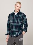 Multi Flannel Check Relaxed Shirt  Men