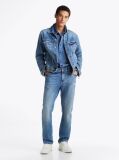 Denim Ryan Distressed Slim Straight Jeans  Men