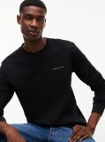 Black Linear Logo Slim Long-Sleeve T-Shirt  Men