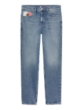 Denim Τζιν Σε Slim Ίσια Γραμμή  Άνδρες