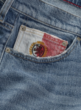 Denim Τζιν Σε Slim Ίσια Γραμμή  Άνδρες