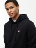 Μαύρο Hoody Με Ετικέτα Tommy  Άνδρες