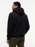 Μαύρο Hoody Με Ετικέτα Tommy  Άνδρες
