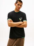 Black Signature Back Logo Jersey T-Shirt  Men