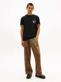 Black Signature Back Logo Jersey T-Shirt  Men