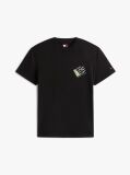 Black Signature Back Logo Jersey T-Shirt  Men
